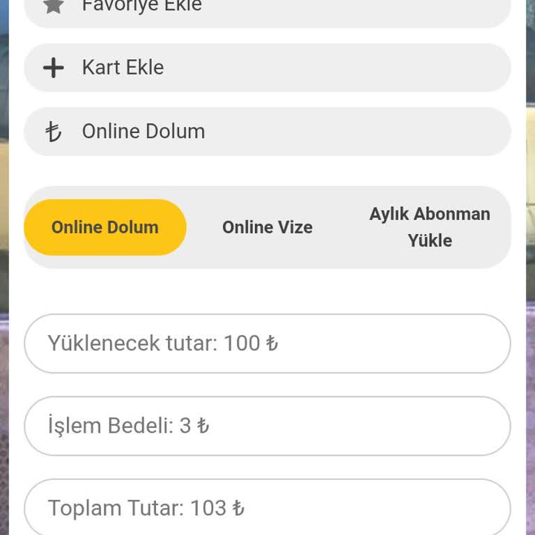 BURULAŞ Online Kart Dolumunda Ekstra Ücret Şikayeti
