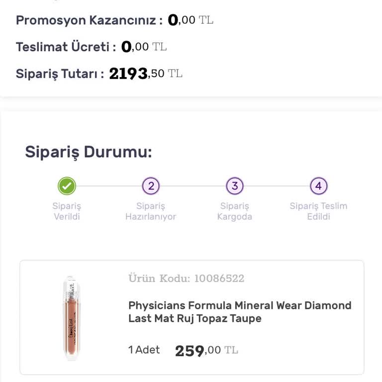 Gratis Siparişim Neden Hala Kargoya Verilmedi?