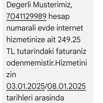 Yanlış Fatura Bilgilendirmesi Ve Haksız Ücretlendirme