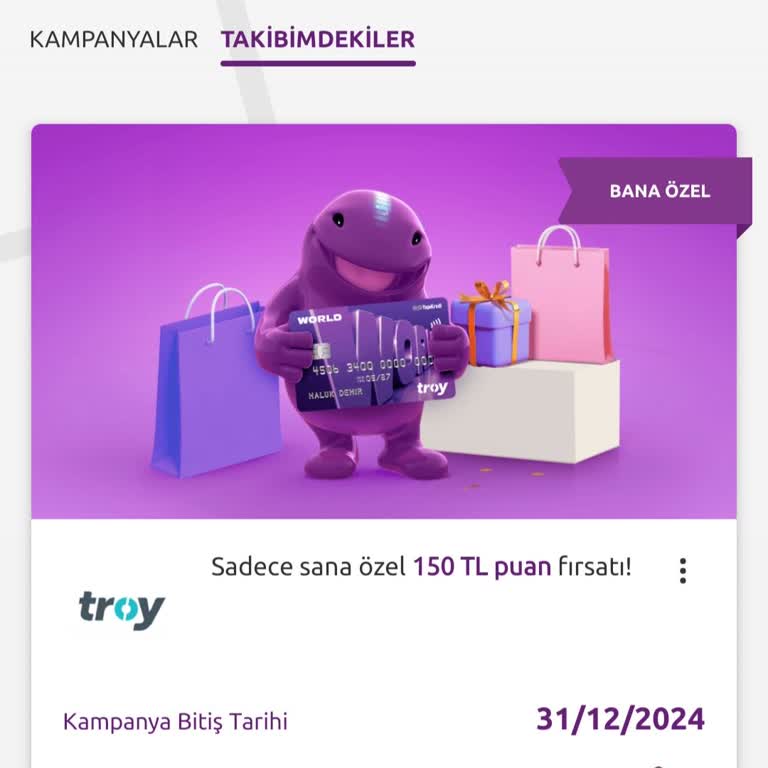 Yapı Kredi'nin Özel Kampanya Puan Sorunu
