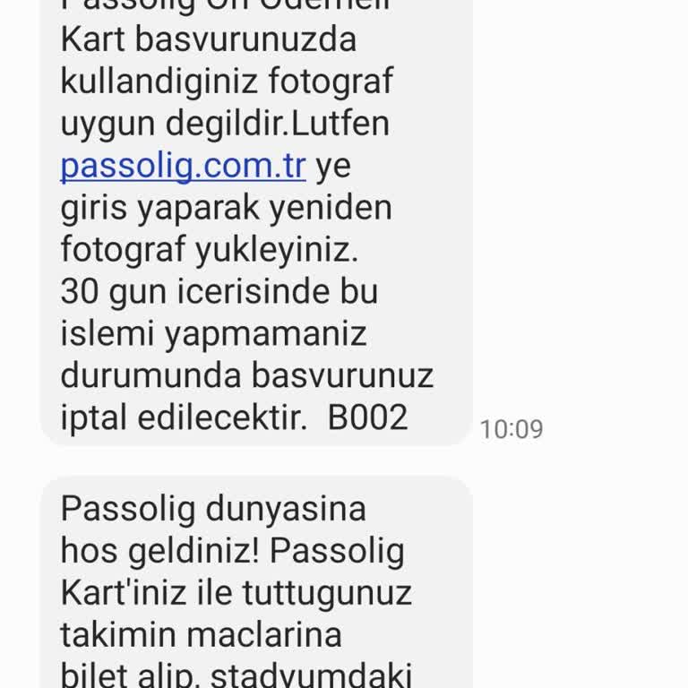 Passolig Kart Başvurusunda Fotoğraf Sorunu Ve Link Hatası