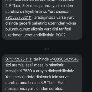 Vodafone'un Sürekli Aramaları Rahatsız Ediyor