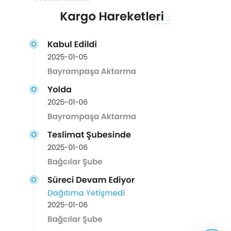 Kargoist Şubede Bekleyen Kargo Sorunu