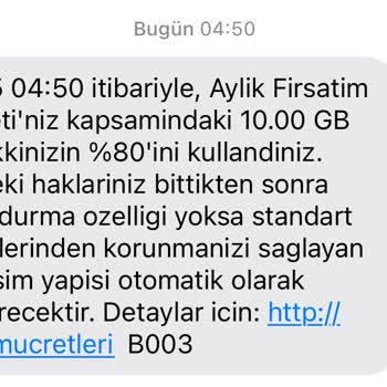 Vodafone Şikayeti