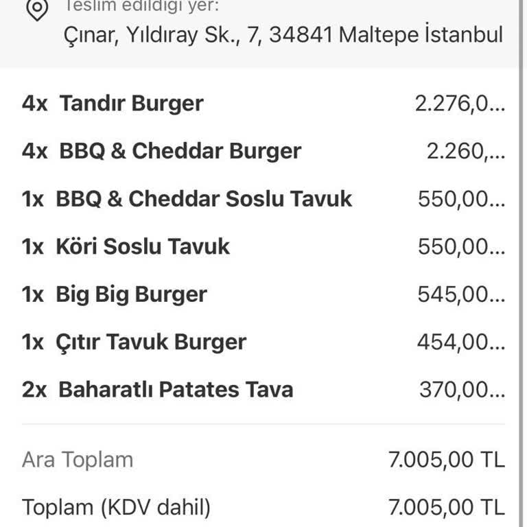 Eksik Fatura Sorunu