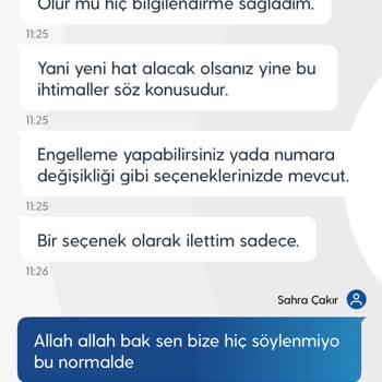 Yanlış Kayıtlı Hat Ve Sürekli Rahatsız Edilme Sorunu