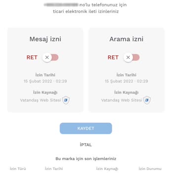 Vodafone'un Israrlı SMS Gönderimi Ve Kişisel Verilerin İhlali