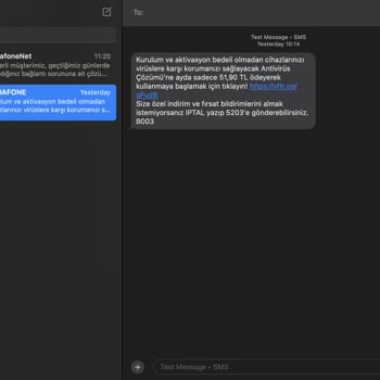 Vodafone'un Israrlı SMS Gönderimi Ve Kişisel Verilerin İhlali