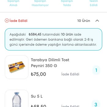 Teslim Edilmeyen Sipariş Ve İletişim Eksikliği Mağduriyeti