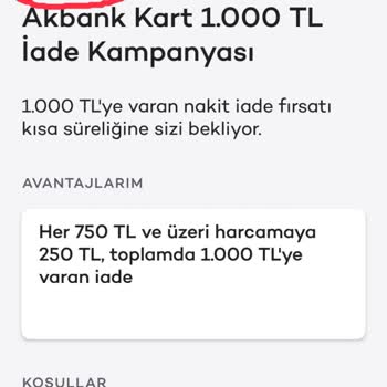 Akbank Kampanya İadesi Neden Yapılmıyor