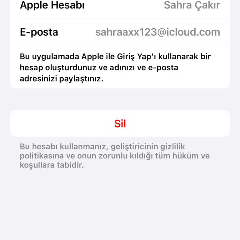 Kayıp Hesap Sorunu Ve Gizlilik Endişesi