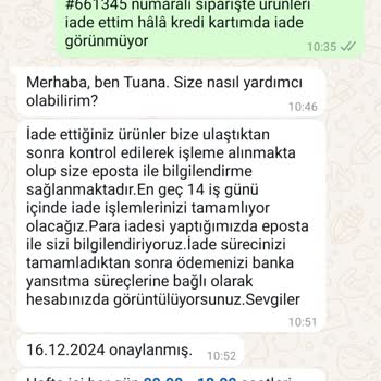 İade İşlemlerinde Büyük Mağduriyet