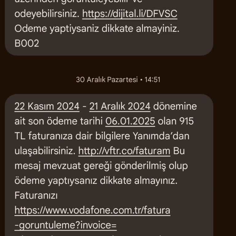Yanlış Faturalandırma Ve İletişim Sorunları