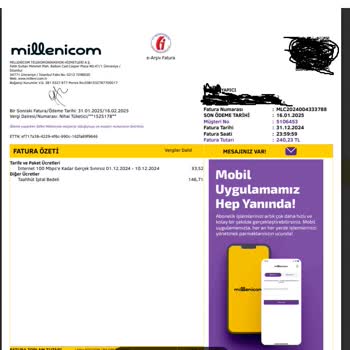 Yanıltıcı Fatura Ücreti: İptal Ücreti Problemi