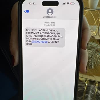 Yanıltıcı Borç Bildirimi Ve Tehditkar İletişim