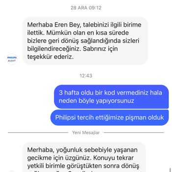 Philips Avent Suluklar: Sürekli Sorun Ve İlgisizlik