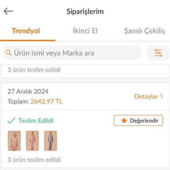 Suwen Pijama Setinde Kalite Sorunu Ve İade Talebi