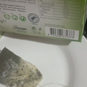 Lipton Çay Poşetinde Hijyen Sorunu