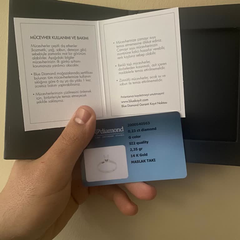 Pırlanta Yüzükte Hayal Kırıklığı