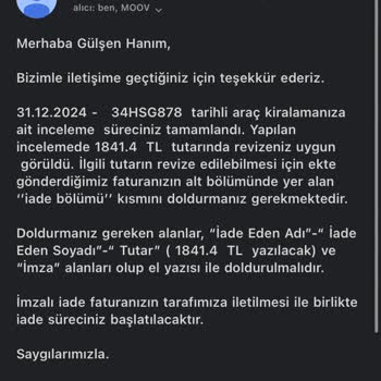 Yanlış Ücretlendirme Ve İade Sorunu