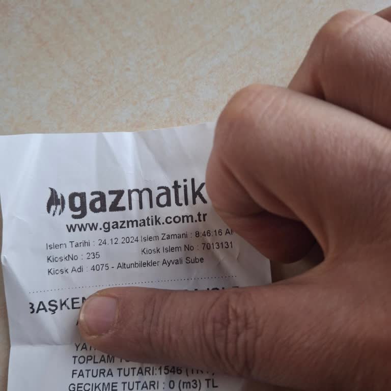 Gazmatik'te Para Üstü Sorunu Ve Parra Kodu Belirsizliği