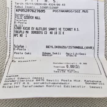 Sinbo Tost Makinesi İle Yaşanan Servis Ve Ürün Sorunları