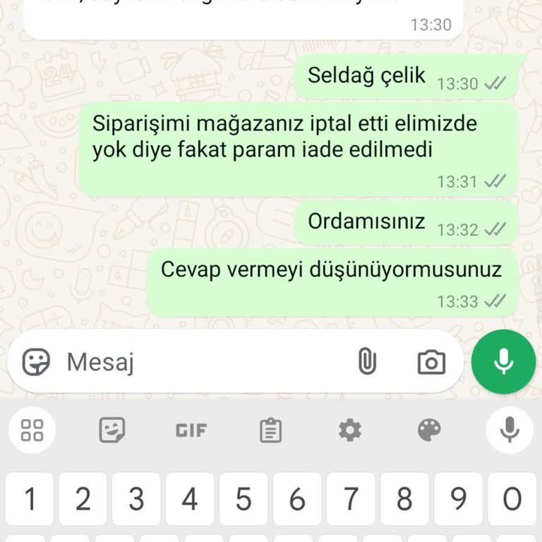 A101 Kapıda Uygulaması Para İadesi Sorunu