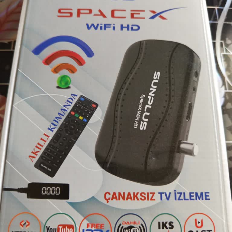 Sunplus Spacex Wi-Fi HD Uydu Alıcısında Sürekli Kanal Kaybı