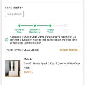 Teslimat Sorunu: Kargo Bekletiliyor