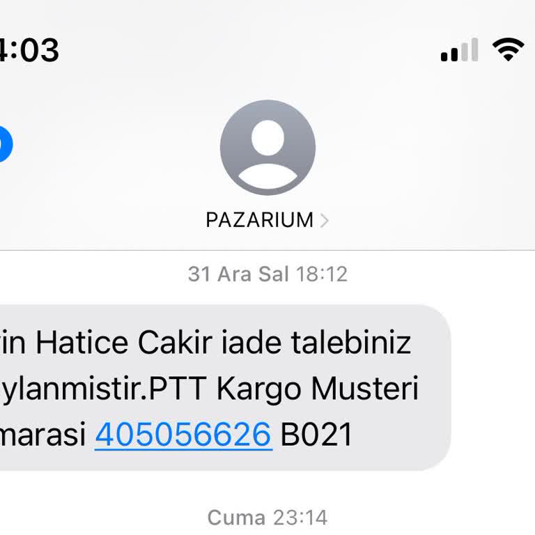 İade Sürecinde Ekstra Kargo Ücreti Talebi