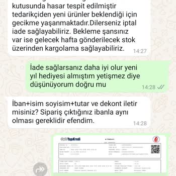 Gönderilmeyen Ürün Ve İletişimsizlik
