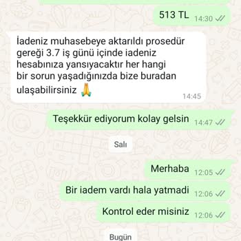 Gönderilmeyen Ürün Ve İletişimsizlik