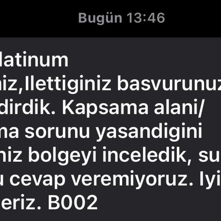 Ankara'nın Merkezinde Turkcell Çekim Sorunu Ve Cayma Bedeli Problemi