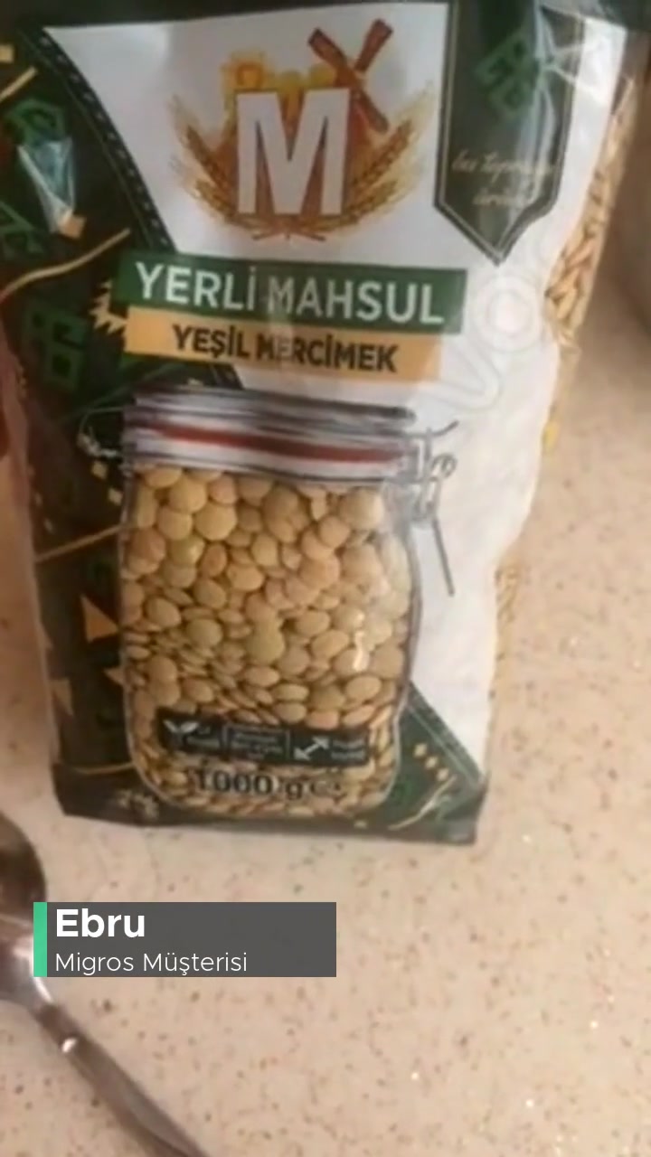 Migros Yeşil Mercimek Böcekli videonun kapak resmi