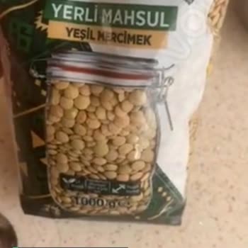 Migros Yeşil Mercimek Böcekli