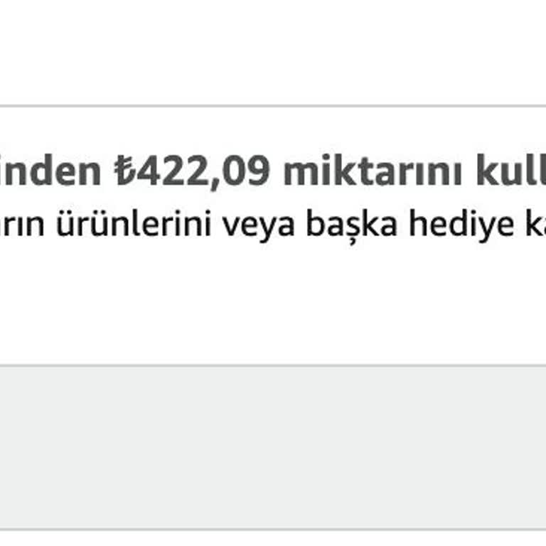 İade Tutarının Kullanım Kısıtlaması