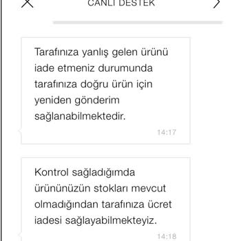 Yanlış Ürün Teslimatı Ve Stok Sorunu