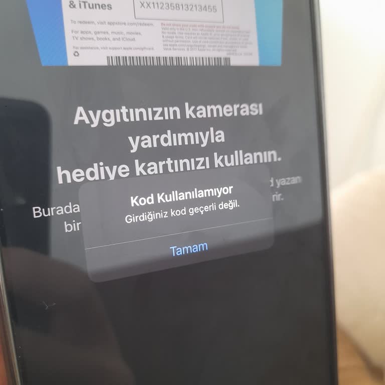 Kod Geçersiz: Param Boşa Mı Gidecek?