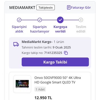 Teslim Edilmeyen TV Ve İlgisiz Müşteri Hizmetleri
