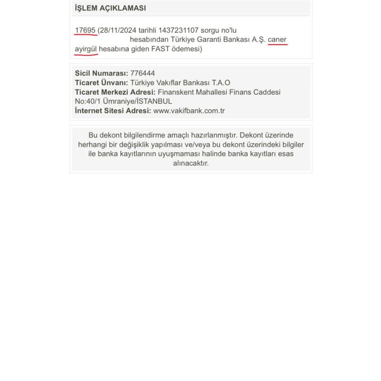 Kayıp Kargo Ve İade Talebi