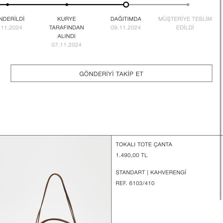 Zara'dan Alınan Ürünün Gönderim Sorunu