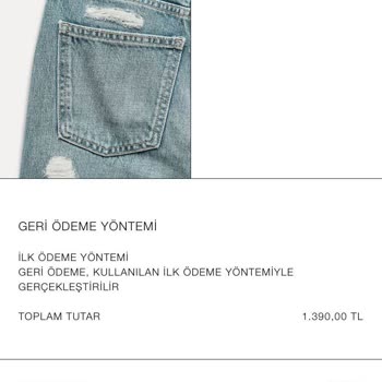 Zara'nın İade Sürecinde Müşteri Hizmetleri Sorunu