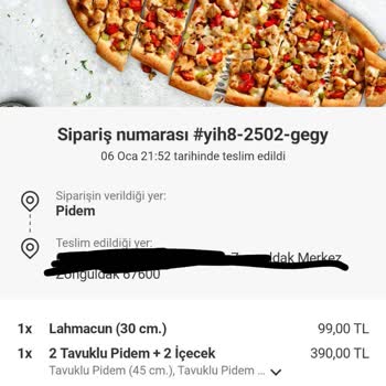 Yemeksepeti Siparişim Gelmedi Ve İade Sorunu