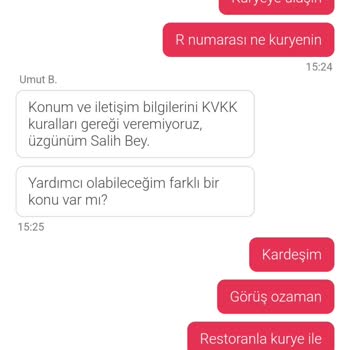 Yemeksepeti Siparişim Gelmedi Ve İade Sorunu