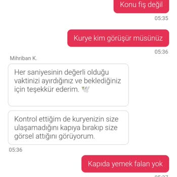 Yemeksepeti Siparişim Gelmedi Ve İade Sorunu