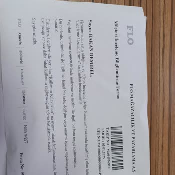 FLO'dan Aldığım Ayakkabının Tabanı Delindi