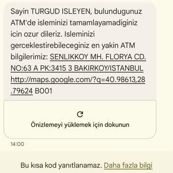 ATM Arızası Nedeniyle Para Yatırma Mağduriyeti