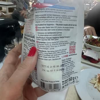 Küflü Yayla Kinoalı Salata Toping Paketi Şoku