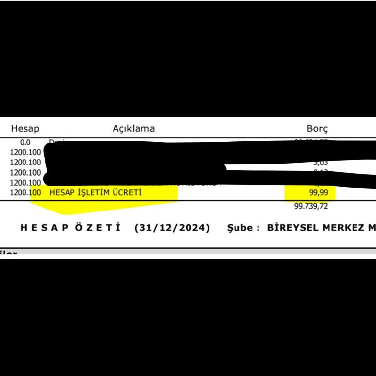 ING Bankası'ndan Beklenmedik 99 TL İşlem Ücreti Şoku