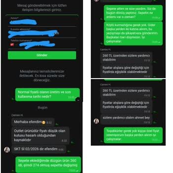 Fiyat Değişikliği Ve Müşteri Memnuniyetsizliği